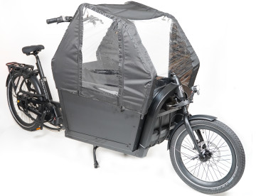 Qivelo Nostalgia Basic Alu Lady - mat grijs - elektrische transportfiets